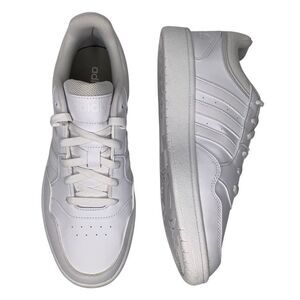 Adidas Hoops 3.0 Low Classic Vintage White Basketball Women Sneaker Shoes Sz 9.5